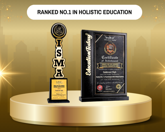 Ranked No. 1 in Holistic Education! Goldcrest High, Vashi shines at the top among 2,167 ICSE schools